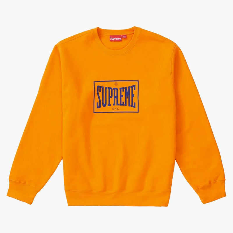 Nejvyšší zahřívání Crewneck Orange