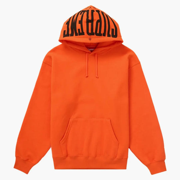 Supreme Warme Up Hooded Sweatshirt SS24 Bright Orange
