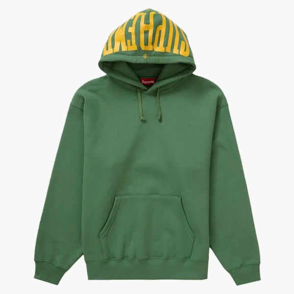 Supreme Warme Up Hooded Sweatshirt SS24 Dusty Green
