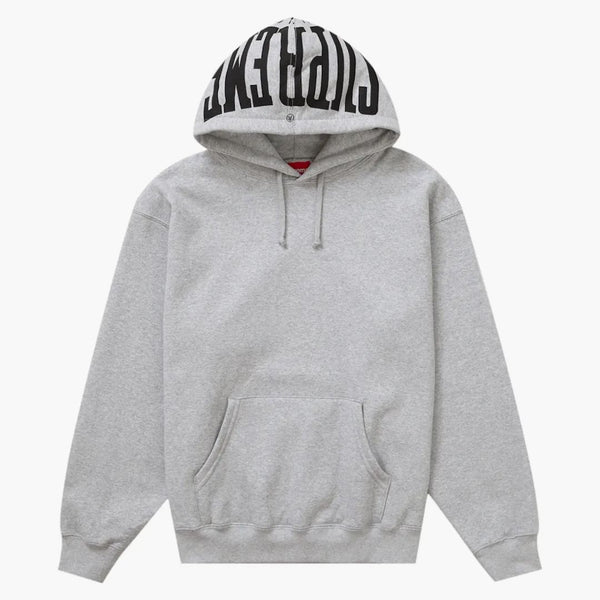 Supreme Warme Up Hooded Sweatshirt SS24 Heather Grey