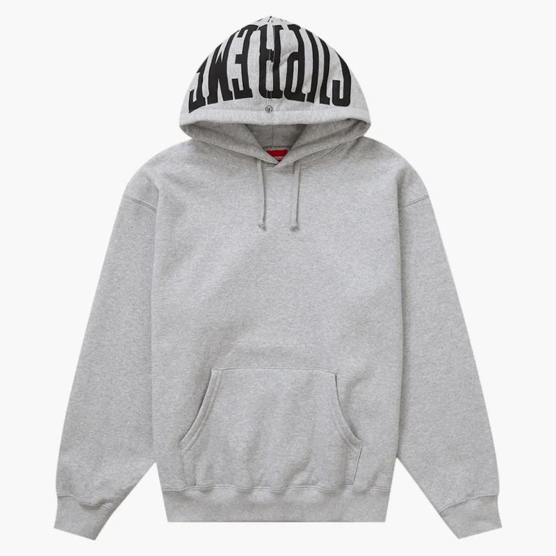 Supreme Warme Up Hooded Sweatshirt SS24 Heather Grey