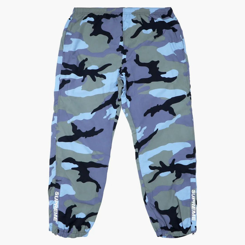 Nejvyšší zahřívání kalhot (SS18) Blue Camo