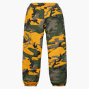Supreme Warm up Pant Yellow Camo