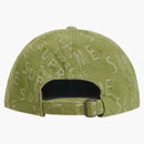 Supreme Warp Jacquard Logos Denim 6-Panel Sage