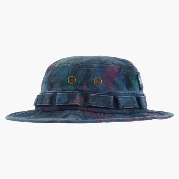 Supreme Washed Canvas Boonie Navy Camo
