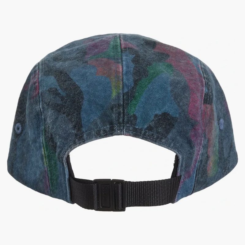 Supreme Washed Canvas Camp Cap (ss24) Navy Camo