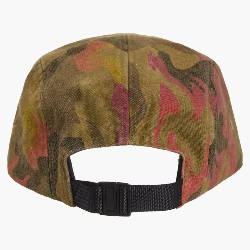 Supreme Washed Canvas Camp Cap (ss24) Tan Camo