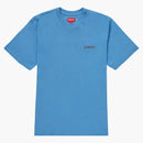 Supreme Washed Capital S/S Top Blue