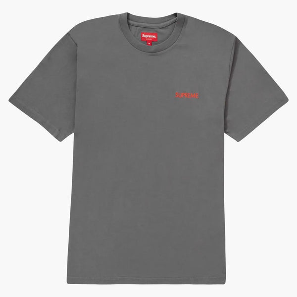 Supreme Washed Capital S/s Top Grey