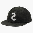 Supreme Washed Chambray S Logo 6-panel Black