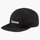 Supreme Washed Chino Pillar Camp Cap Black