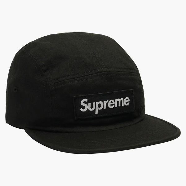 Nejvyšší mytí chino až do Camp Cap (FW18) černá