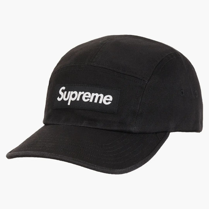 Nejvyšší mytí chino až do Camp Cap (FW20) černá