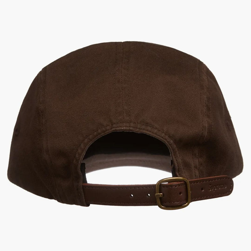Supreme Washed Chino Twill Camp Cap (fw21) Brown
