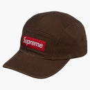 Supreme Washed Chino Twill Camp Cap (fw21) Brown