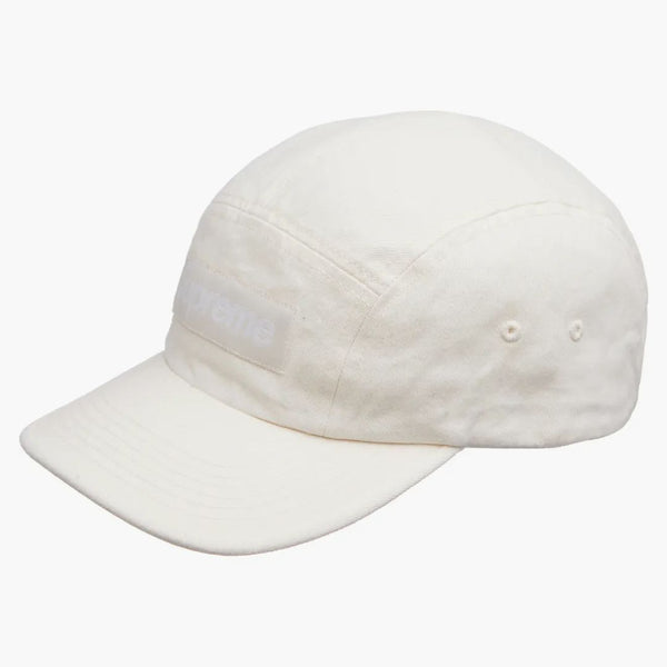 Supreme Washed Chino Till Camp Cap (FW21) Natural