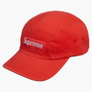 Supreme Washed Chino Twill Camp Cap (fw21) Neon Red
