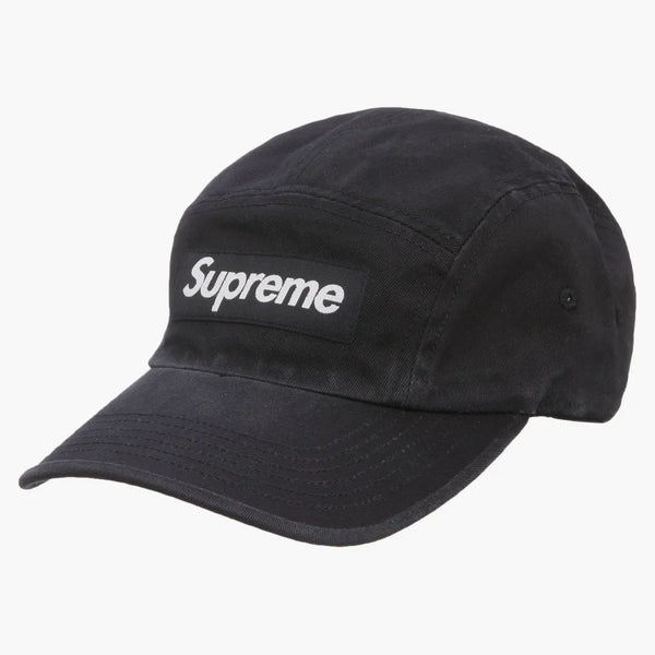 Supremo lavato Chino fino al Cap Camp (FW22) Nero