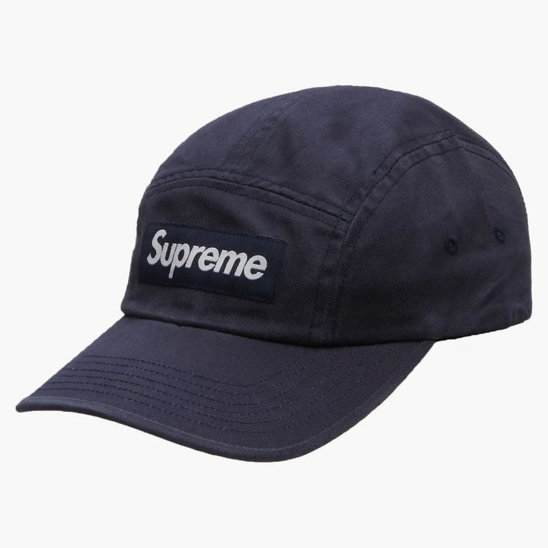 Capo da campo per pillole chino lavato supremo (FW22) Navy