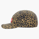 Supreme Washed Chino Twill Camp Cap (fw23) Leopard