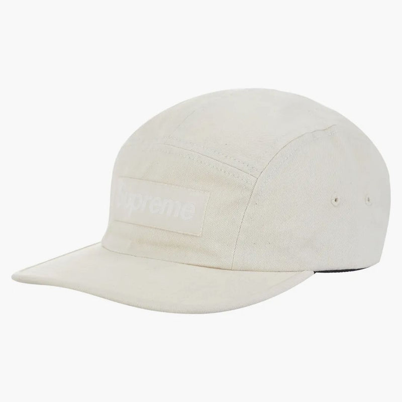 Supreme Washed Chino Till Camp Cap (FW23) Natural