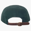 Supreme Washed Chino Twill Camp Cap (fw23) Pine Green