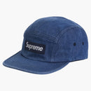 Supreme Washed Chino Twill Camp Cap (fw24) Denim