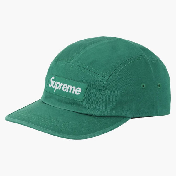 Supremo lavato Chino fino al Cap Camp (FW24) Verde