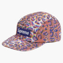 Supreme Washed Chino Twill Camp Cap (fw24) Leopard