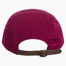 Supreme Washed Chino Twill Camp Cap (fw24) Cranberry