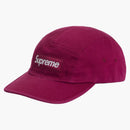 Supreme Washed Chino Twill Camp Cap (fw24) Cranberry