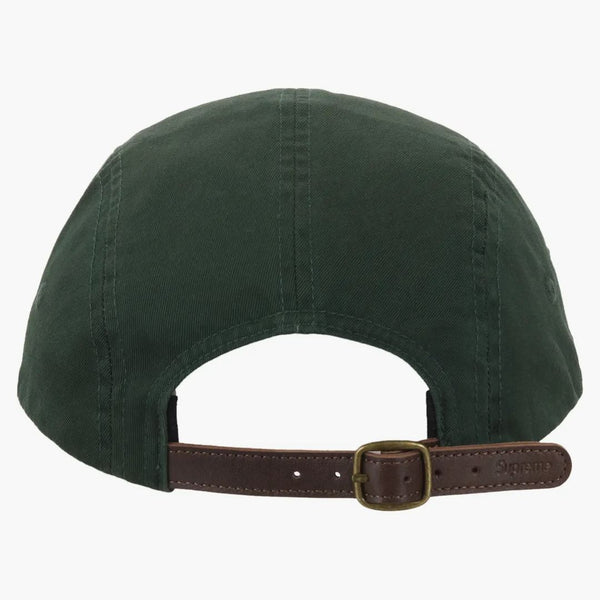 Supreme Washed Chino Twill Camp Cap (fw25) Green