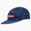 Supreme Washed Chino Twill Camp Cap (ss19) Denim