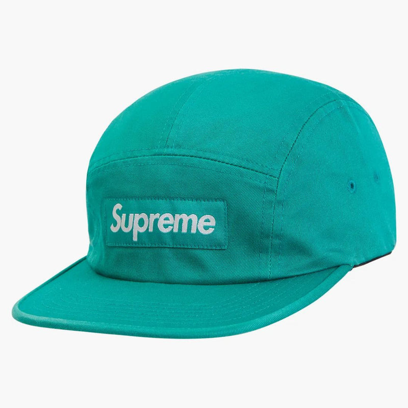 Supreme Washed Chino Twill Camp Cap (ss19) Green