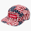Supreme Washed Chino Twill Camp Cap (ss20) Flags
