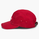 Supreme Washed Chino Twill Camp Cap (ss21) Red
