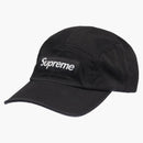 Supreme Washed Chino Pillar Camp Cap Cap (SS22) Black