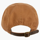 Supreme Washed Chino Twill Camp Cap (ss23) Brown