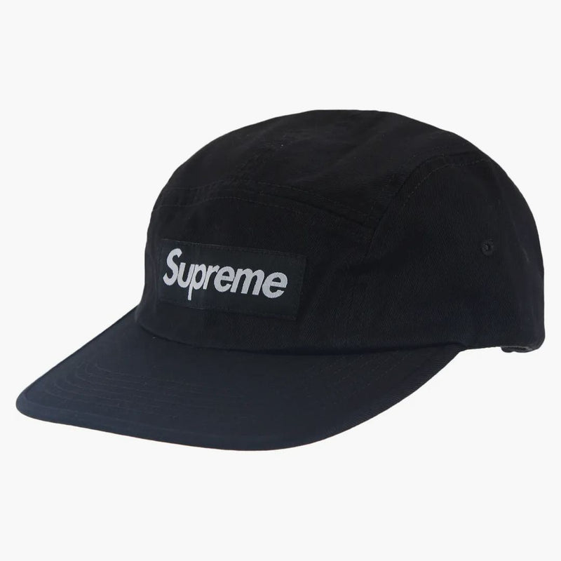 Supreme Washed Chino till camp cap ss24 svart