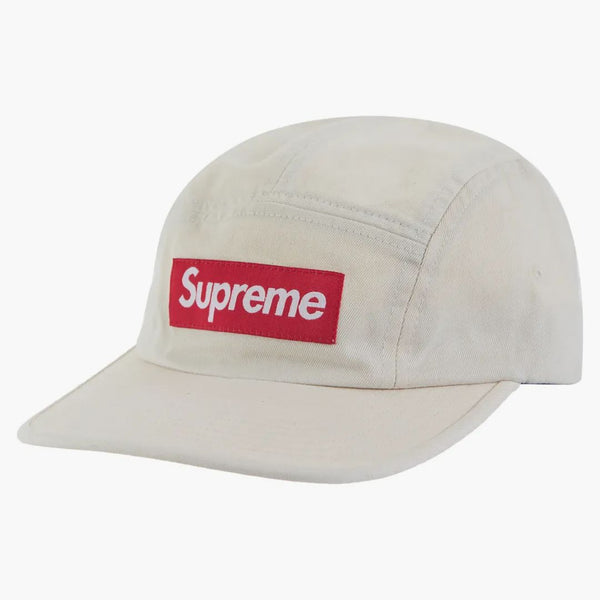 Nejvyšší mytí chino až do Camp Cap (SS24) Natural