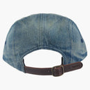 Supreme Washed Chino Pill Camp Cap (SS24) Dirty Indigo