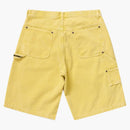 Supreme Washed Corduroy Double Knee Painter Short Yellow