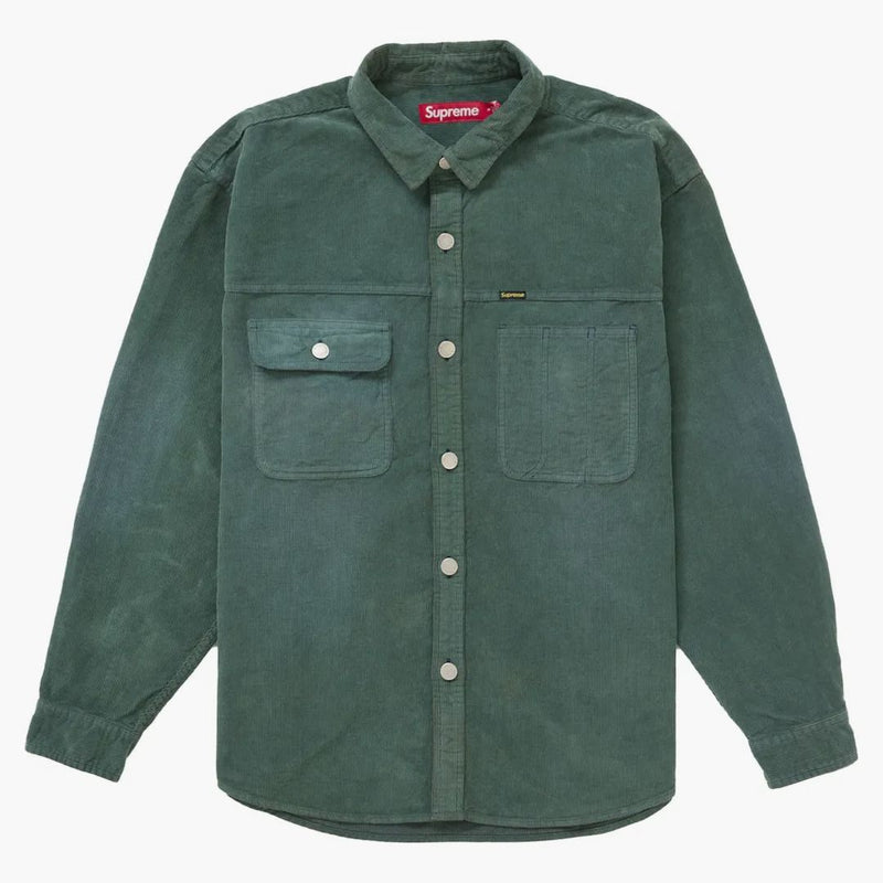Nejvyšší umyté umyvadlo Corduroy Shirt Sage