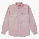 Supreme Washed Corduroy Shirt Light Plum