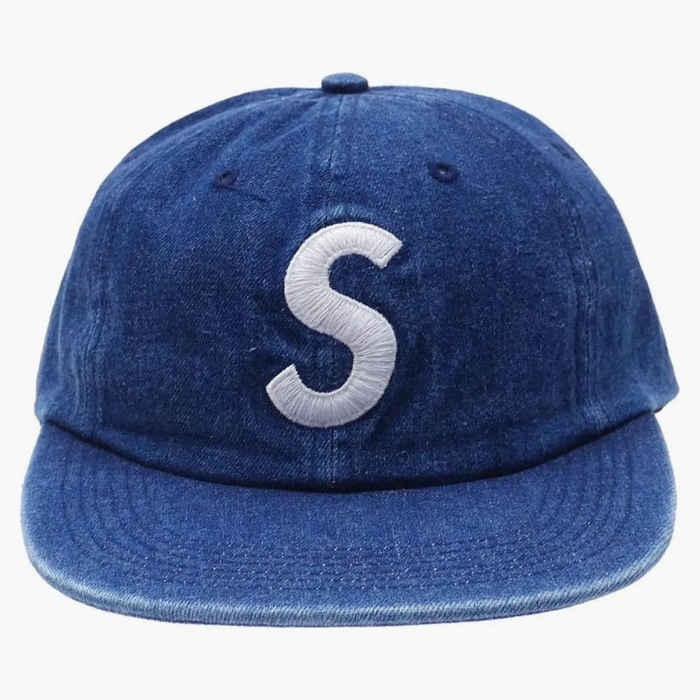 Supreme Washed Denim S Logo Cap - Buy at Hypeneedz
