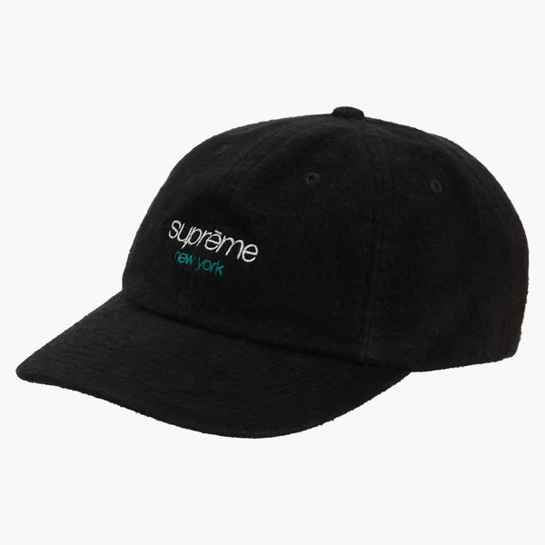 Nejvyšší umyté flanel 6-panel černé