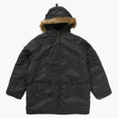 Supreme Washed Flight Satin N 3b Parka Black