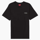Supreme Washed Handstyle S/s Top Black