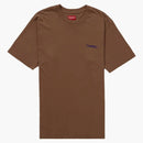 Supreme Washed Handstyle S/S Top Brown