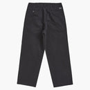 Supreme Washed Herringbone Chino Pant Black